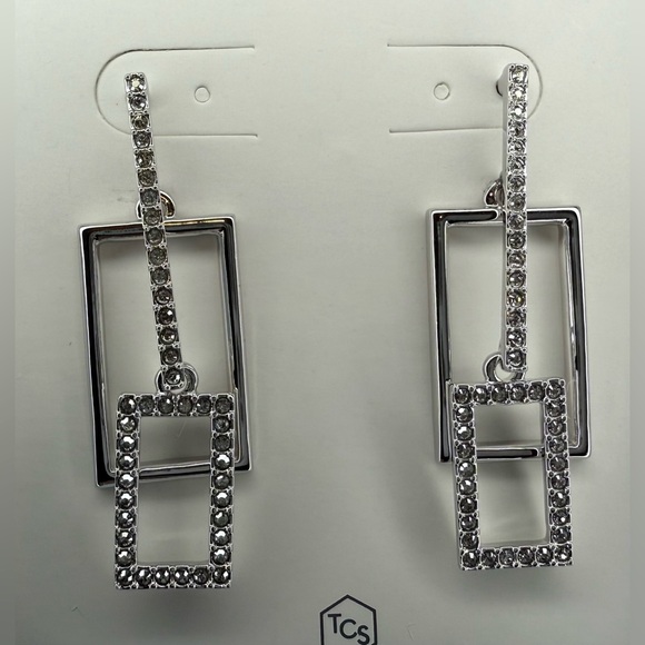 Touchstone Crystal Swarovski - Be Open Earrings - Picture 4 of 5